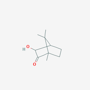 molecular formula C10H16O2 B077902 Hydroxy-3-endo-bornanone-2 CAS No. 10373-81-6