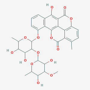 molecular formula C32H32O14 B7790287 Chartreusin 