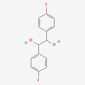 molecular formula C14H12F2O2 B7790330 1,2-Bis(4-fluorophenyl)ethane-1,2-diol CAS No. 24133-58-2