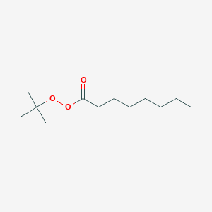 molecular formula C12H24O3 B077908 tert-Butyl octaneperoxoate CAS No. 13467-82-8