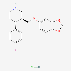 molecular formula C19H21ClFNO3 B7790807 Paroxetine Hydrochloride CAS No. 130855-16-2