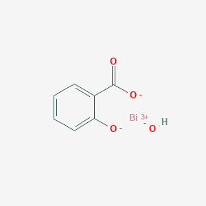 molecular formula C7H5BiO4 B7790839 2-Hydroxybenzoic acid bismuth (3+) salt 