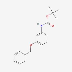 [3-(Benzyloxy)phenyl]carbamic acid tert-butyl ester