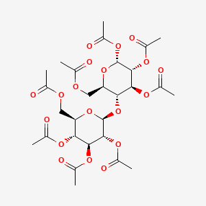 molecular formula C28H38O19 B7790920 Lactose octaacetate 