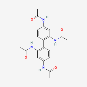 2,2',4,4'-Tetrakis-(acetylamino)-biphenyl