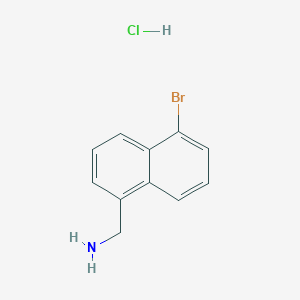 (5-bromonaphthalen-1-yl)methanamine Hydrochloride