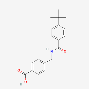4-((4-tert-Butylbenzamido)methyl)benzoic acid