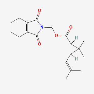 molecular formula C19H25NO4 B7791046 Tetramethrin CAS No. 66525-27-7