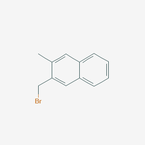 molecular formula C12H11Br B7791106 2-(Bromomethyl)-3-methylnaphthalene CAS No. 39171-57-8