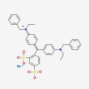 molecular formula C37H35N2NaO6S2 B7791122 Acid Blue 7 CAS No. 94082-73-2