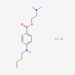 molecular formula C15H25ClN2O2 B7791145 Tetracaine Hydrochloride CAS No. 53762-93-9