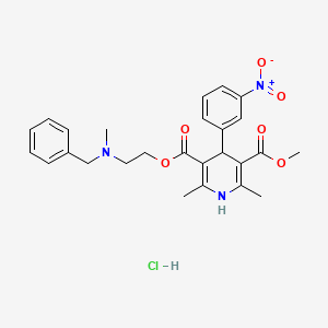 molecular formula C26H30ClN3O6 B7791155 Nicardipine Hydrochloride CAS No. 69441-18-5