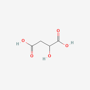 molecular formula C4H6O5 B7791249 2-Hydroxy(2-~13~C)butanedioic acid CAS No. 143435-96-5