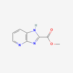 molecular formula C8H7N3O2 B7791615 Methyl 3H-imidazo[4,5-b]pyridine-2-carboxylate CAS No. 97640-17-0