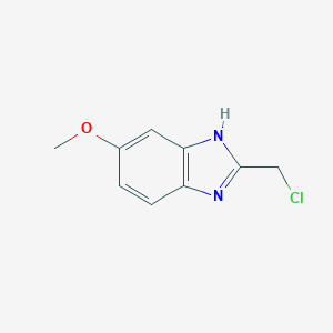 molecular formula C9H9ClN2O B077917 2-(Chloromethyl)-6-methoxy-1h-benzo[d]imidazole CAS No. 14625-40-2