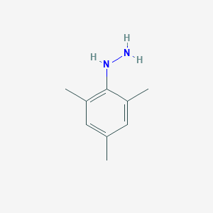 molecular formula C9H14N2 B077920 Mesitylhydrazine CAS No. 13636-54-9