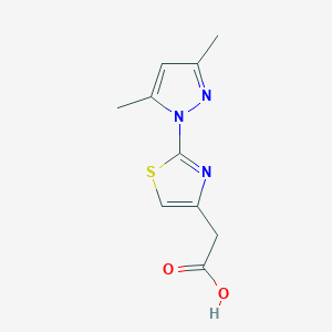 molecular formula C10H11N3O2S B7792138 MFCD10007080 
