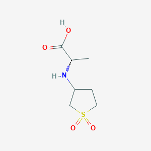 molecular formula C7H13NO4S B7792242 N-(1,1-Dioxidotetrahydro-3-Thienyl)Alanine 