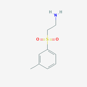 molecular formula C9H13NO2S B7792584 2-(3-Methylbenzenesulfonyl)ethan-1-amine 
