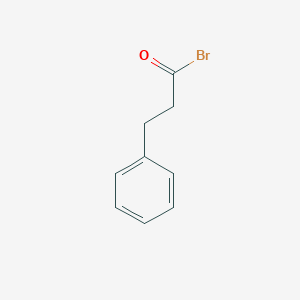 molecular formula C9H9BrO B077926 3-Phenylpropanoyl bromide CAS No. 10500-29-5