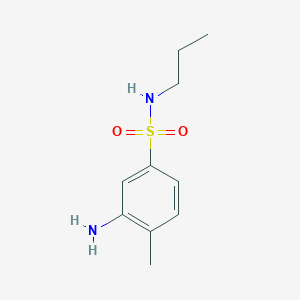 3-amino-4-methyl-N-propylbenzenesulfonamide