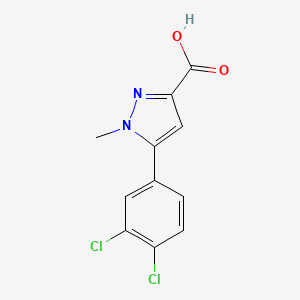 5-(3,4-dichlorophenyl)-1-methyl-1H-pyrazole-3-carboxylic acid