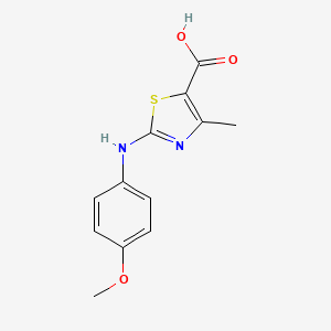 2-[(4-methoxyphenyl)amino]-4-methyl-1,3-thiazole-5-carboxylic Acid