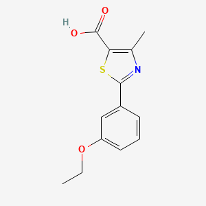 2-(3-Ethoxyphenyl)-4-methylthiazole-5-carboxylic acid