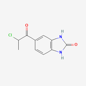 5-(2-Chloropropanoyl)-1,3-dihydro-2H-benzimidazol-2-one, AldrichCPR