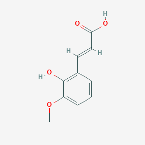 2-Hydroxy-3-methoxycinnamic acid