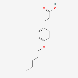 3-(4-Pentyloxyphenyl)propionic acid