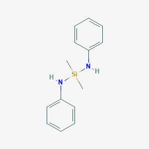 molecular formula C14H18N2Si B077929 Dianilinodimethylsilane CAS No. 13435-09-1