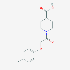 1-[2-(2,4-dimethylphenoxy)acetyl]piperidine-4-carboxylic Acid