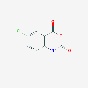 molecular formula C9H6ClNO3 B077933 6-氯-1-甲基-2H-3,1-苯并噁嗪-2,4(1H)-二酮 CAS No. 14529-12-5