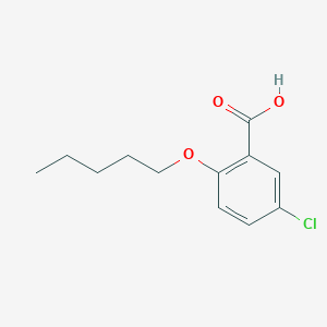 5-Chloro-2-(pentyloxy)benzoic acid