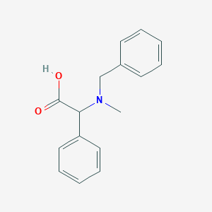 2-(Benzyl(methyl)amino)-2-phenylacetic acid