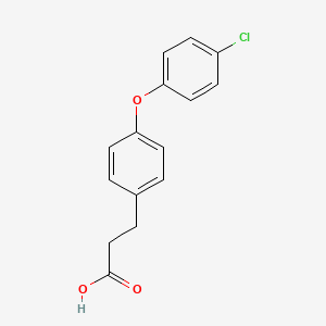 3-(4-(4-Chlorophenoxy)phenyl)propanoic acid
