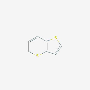 molecular formula C7H6S2 B077937 5H-Thieno[3,2-b]thiopyran CAS No. 10558-81-3
