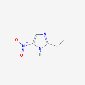 molecular formula C5H7N3O2 B077943 2-Ethyl-4-nitro-1H-imidazole CAS No. 13230-03-0