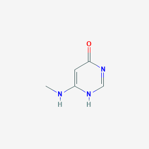 molecular formula C5H7N3O B7794496 6-(methylamino)-1H-pyrimidin-4-one 