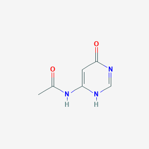 molecular formula C6H7N3O2 B7794504 N-(4-oxo-1H-pyrimidin-6-yl)acetamide 
