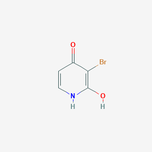 molecular formula C5H4BrNO2 B7794564 3-bromo-2-hydroxy-1H-pyridin-4-one 