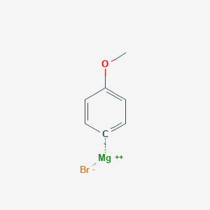 molecular formula C7H7BrMgO B077948 4-甲氧基苯基溴化镁 CAS No. 13139-86-1