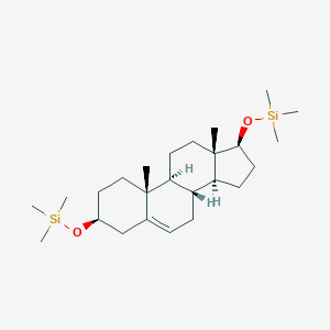 molecular formula C25H46O2Si2 B077949 3beta,17beta-Bis(trimethylsilyloxy)androst-5-ene CAS No. 13110-76-4