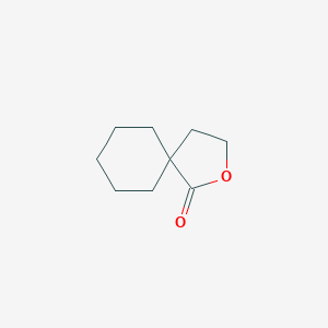 molecular formula C9H14O2 B7795532 2-Oxaspiro[4.5]decan-1-one CAS No. 4420-11-5