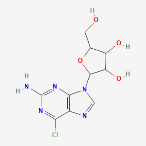 B7795905 2-Amino-6-chloropurine riboside CAS No. 34793-10-7