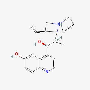 4-[(R)-[(2S,5R)-5-ethenyl-1-azabicyclo[2.2.2]octan-2-yl]-hydroxymethyl]quinolin-6-ol