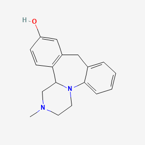 1,2,3,4,10,14b-Hexahydro-2-methyl-dibenzo[c,f]pyrazino[1,2-a]azepin-8-ol