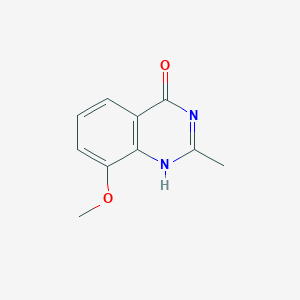 molecular formula C10H10N2O2 B7796035 8-methoxy-2-methyl-1H-quinazolin-4-one 