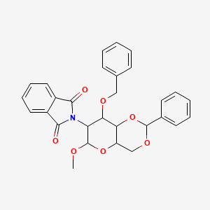 Methyl 3-O-Benzyl-4,6-O-benzylidene-2-deoxy-2-N-phthalimido-beta-D-glucopyranoside